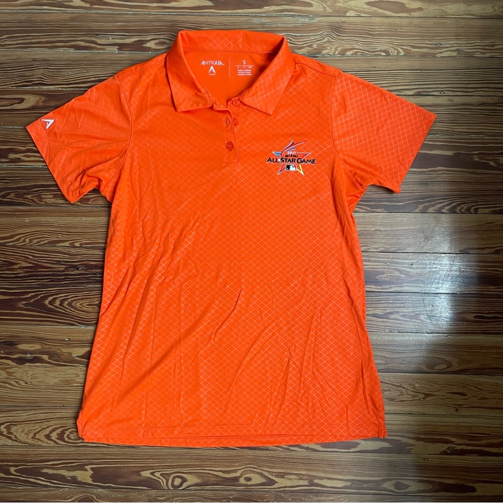 Antigua 2017 MLB All-Star Game Orange Polo